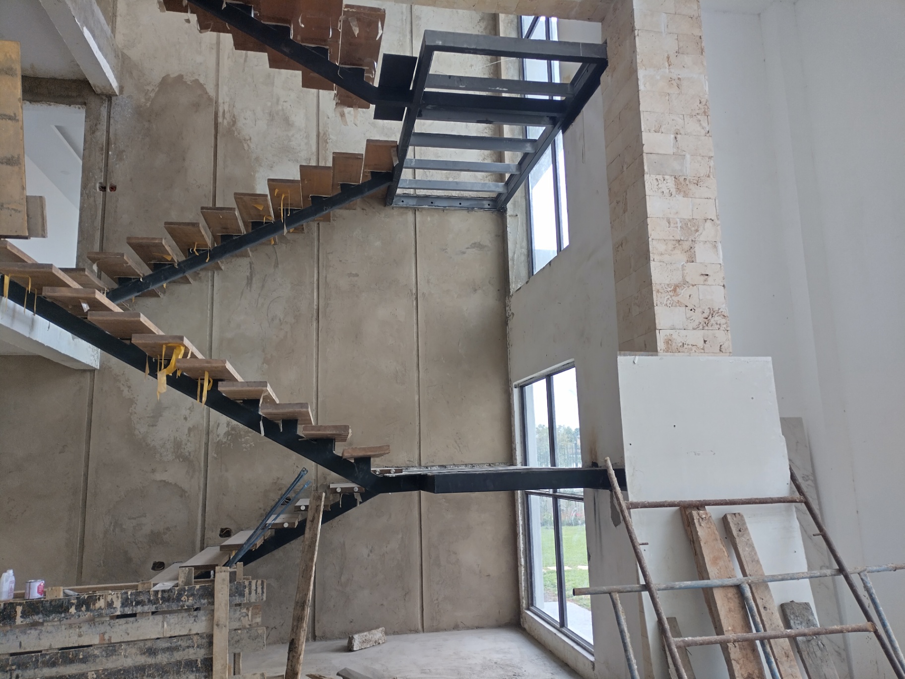 Feature Steel Stair